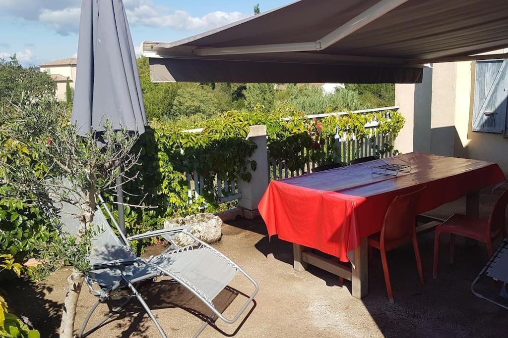 Apartament Maison De Charme Avec Vue Sur La Vallee De La Ceze Saint-Gervais  Zewnętrze zdjęcie